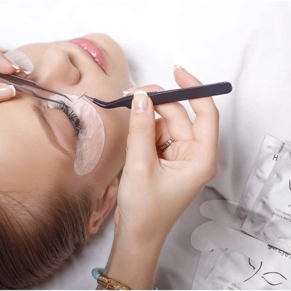 Hydrogel Eye Patches Depuffing Soothing 100 Pair Lash Extensions etc… NEW Sealed - Picture 2 of 6